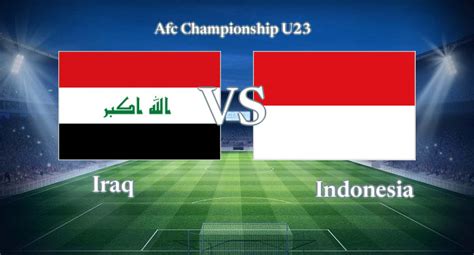 live indonesia vs iraq